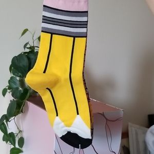 Mismatched Pencil Socks
